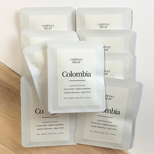 キャラメルの甘み｜コロンビア デカフェ ドリップ 10袋